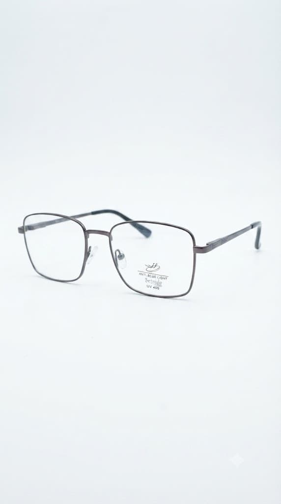 Gunmetal Square Metal Optical - Men's Optical designer prescription eyewear frame at St Mary Optical Kenya